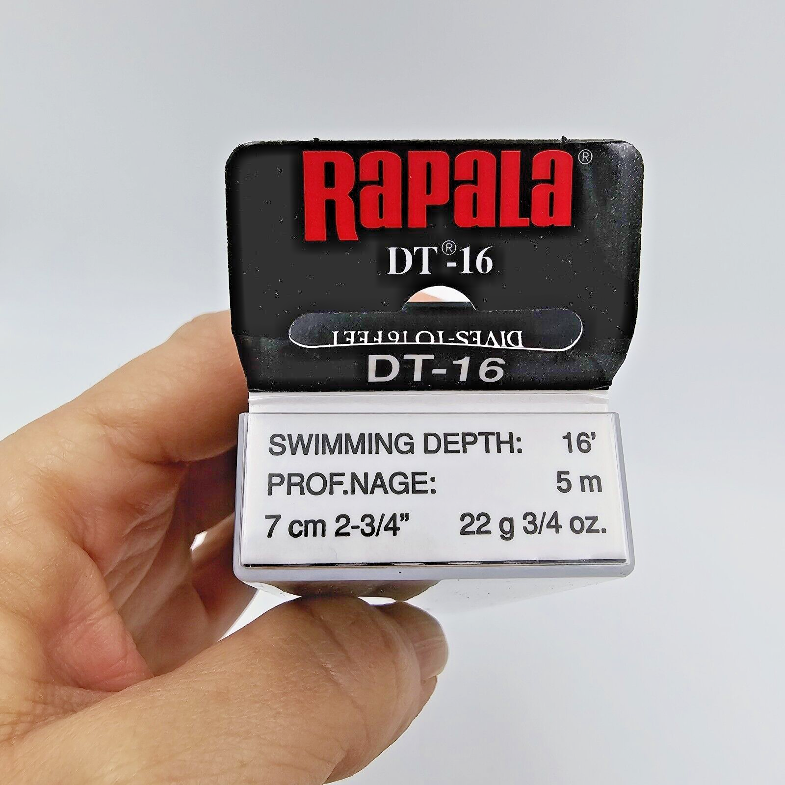 Rapala DT-16 Crankbait 3/4oz Fishing Lure 16 Ft Bass Walleye DT16 You Pick Color