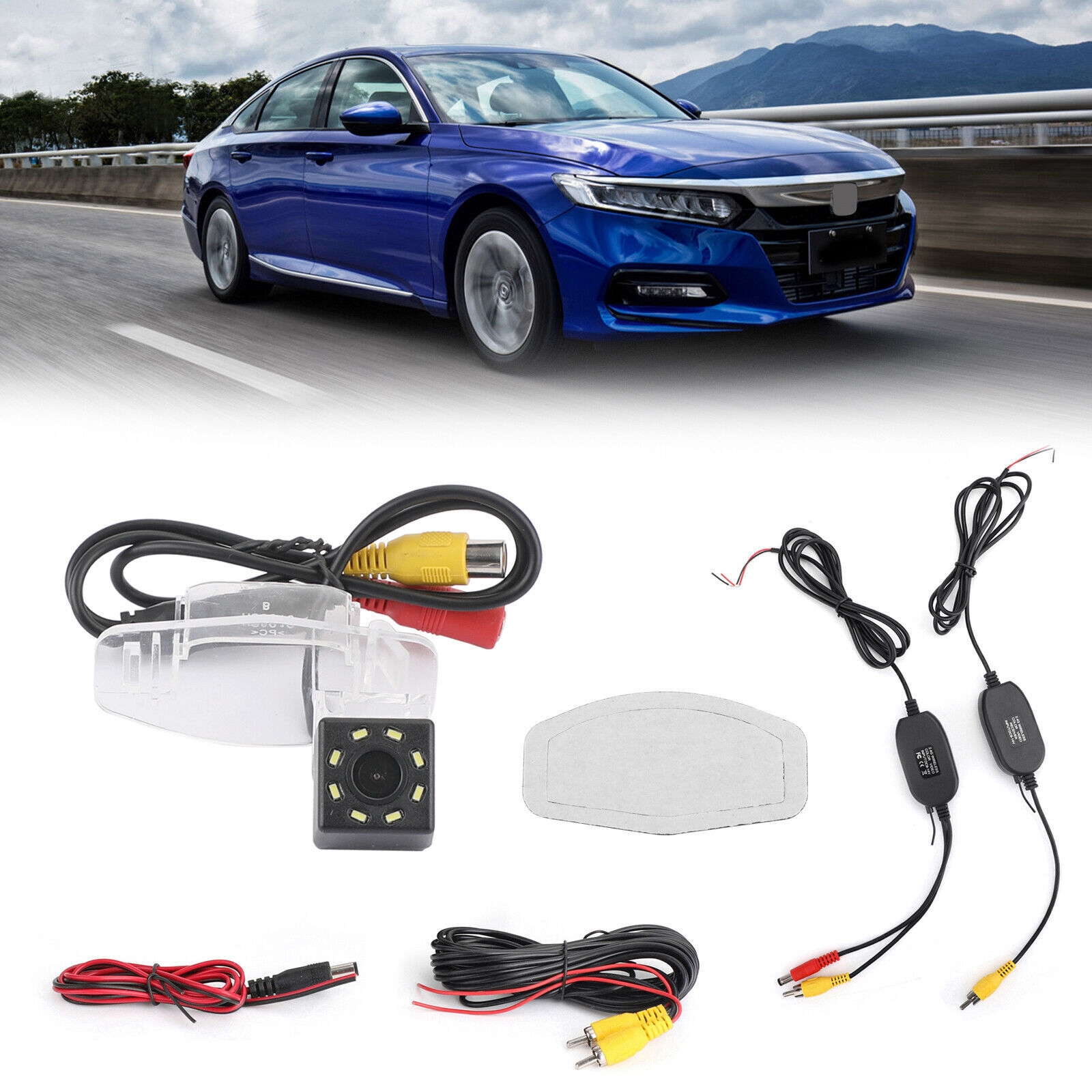 Car Backup Camera Wireless Kit Fit Honda Acura TSX Accord Pilot Civic DT