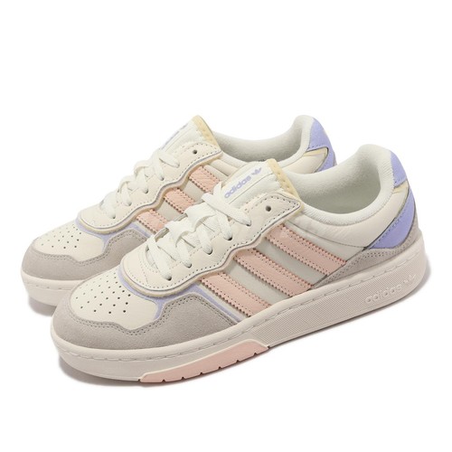 

Adidas Originals Courtic Off White Цвет слоновой кости Розовый Мужчины Унисекс Повседневный образ жизни ID4076, Белый, Courtic