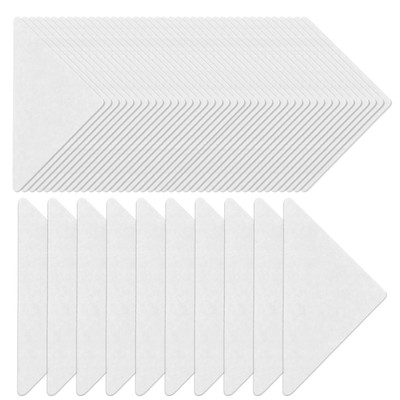 20/30/50PCS Invisible Collar Fixed Pads PVC Shirt Styling Tape Men Anti-warping 