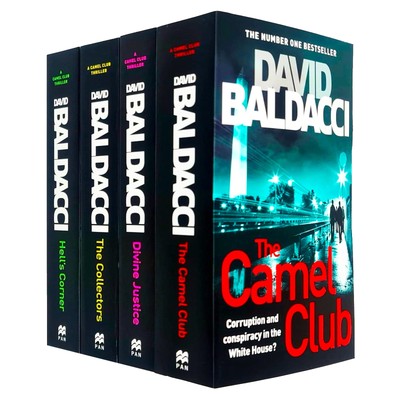 David Baldacci A Camel Club Thriller Collection 4 Books Set (Hells Corner, Divi