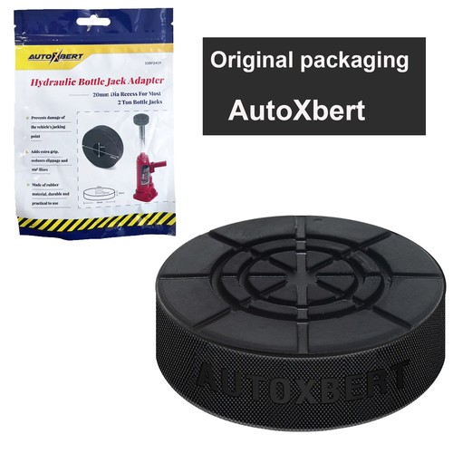 Rubber Jack Pad Lift Car Damage Protection Universal For Most 2T Bottle Jacks 🔥