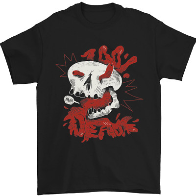 Im Dead Inside Skull Gothic Emo Mens T-Shirt 100% Cotton