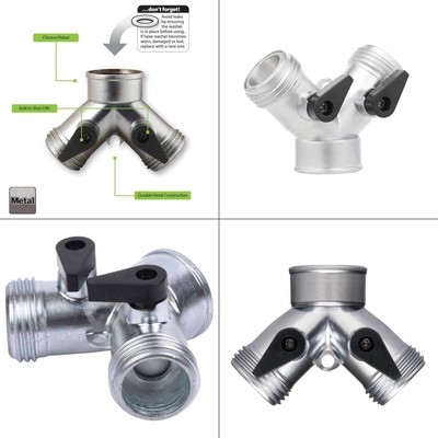 Connector | Melnor Faucet Splitter Garden Threaded