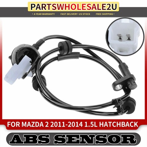 Rear Left or Right ABS Wheel Speed Sensor for Mazda 2 2011-2014