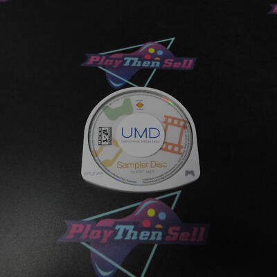 Sampler Disc For PSP Vol 1 Sony PSP Disc Only - (See Pics)