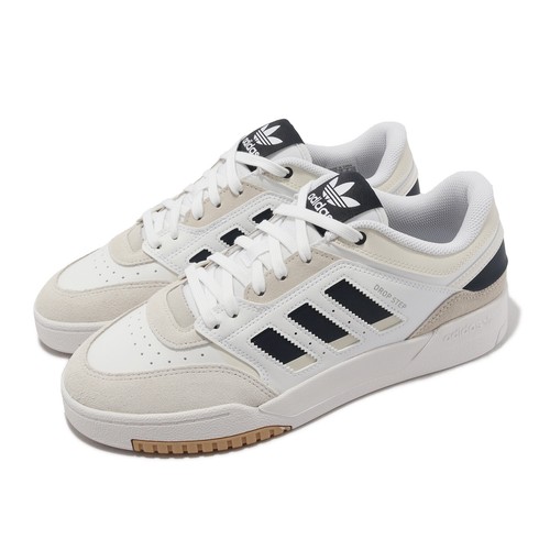 

Adidas Originals Drop Step Low Белый Черный Серый Мужская повседневная обувь унисекс HQ7133, Drop Step Low