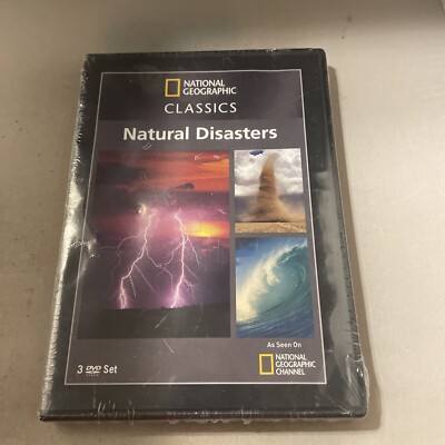 National Geographic Classics: Natural Disasters (DVD, 2012, 3-Disc Set) NEW