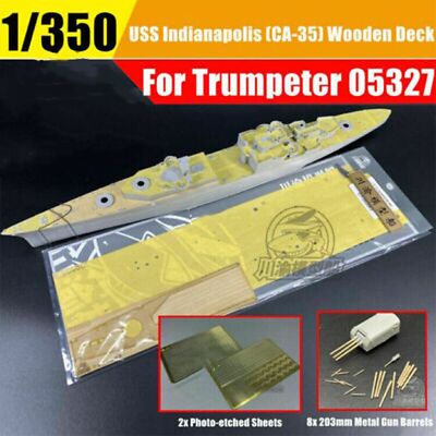 CY 1/350 Scale USS Indianapolis CA-35 1944 Super Upgrade Set for Trumpeter 05327