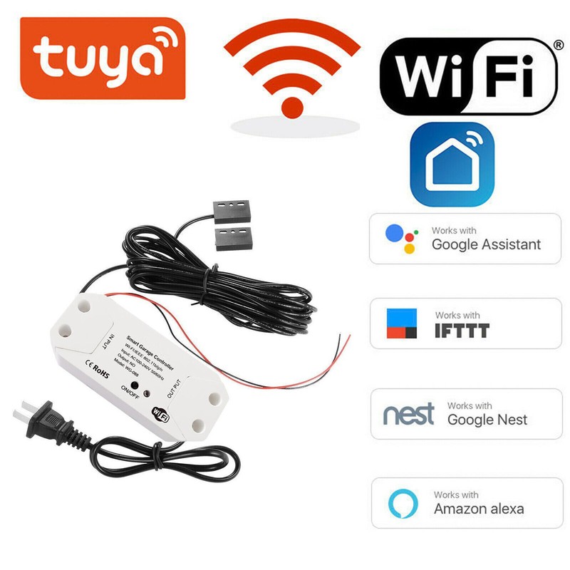 TUYA APP WiFi Smart Home Garage Door Opener Remote Controller