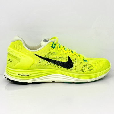 

Nike Womens Lunarglide Plus 5 599395-717 Зеленые кроссовки для бега, размер 8,5, Зеленый, Lunarglide Plus 5