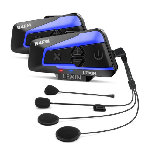 LEXIN B4FM Motorcycle Intercom Headset Bluetooth Helmet 10 Riders Music Share FM LEXIN B4FM Motorcycle Intercom Headset Bluetooth Helmet 10 Riders Music Share FM