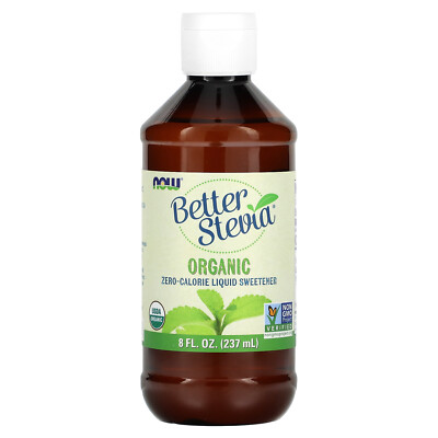 Organic, Better Stevia, жидкий подсластитель с нулевой калорийностью, 8 жидких унций (237 мл)