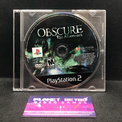 Obscure The Aftermath - Sony Playstation 2 PS2 - Disc Only - Nice!
