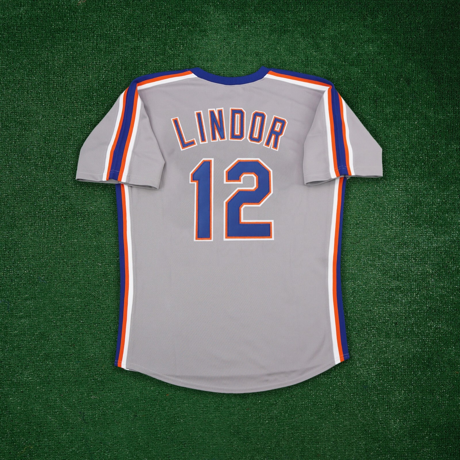 売れ筋商品|||ナイキ Tシャツ トップス レディース Men's Francisco Lindor Gray New York Mets Road Authentic Player Jersey Gray mens-nike-francisco-lindor-