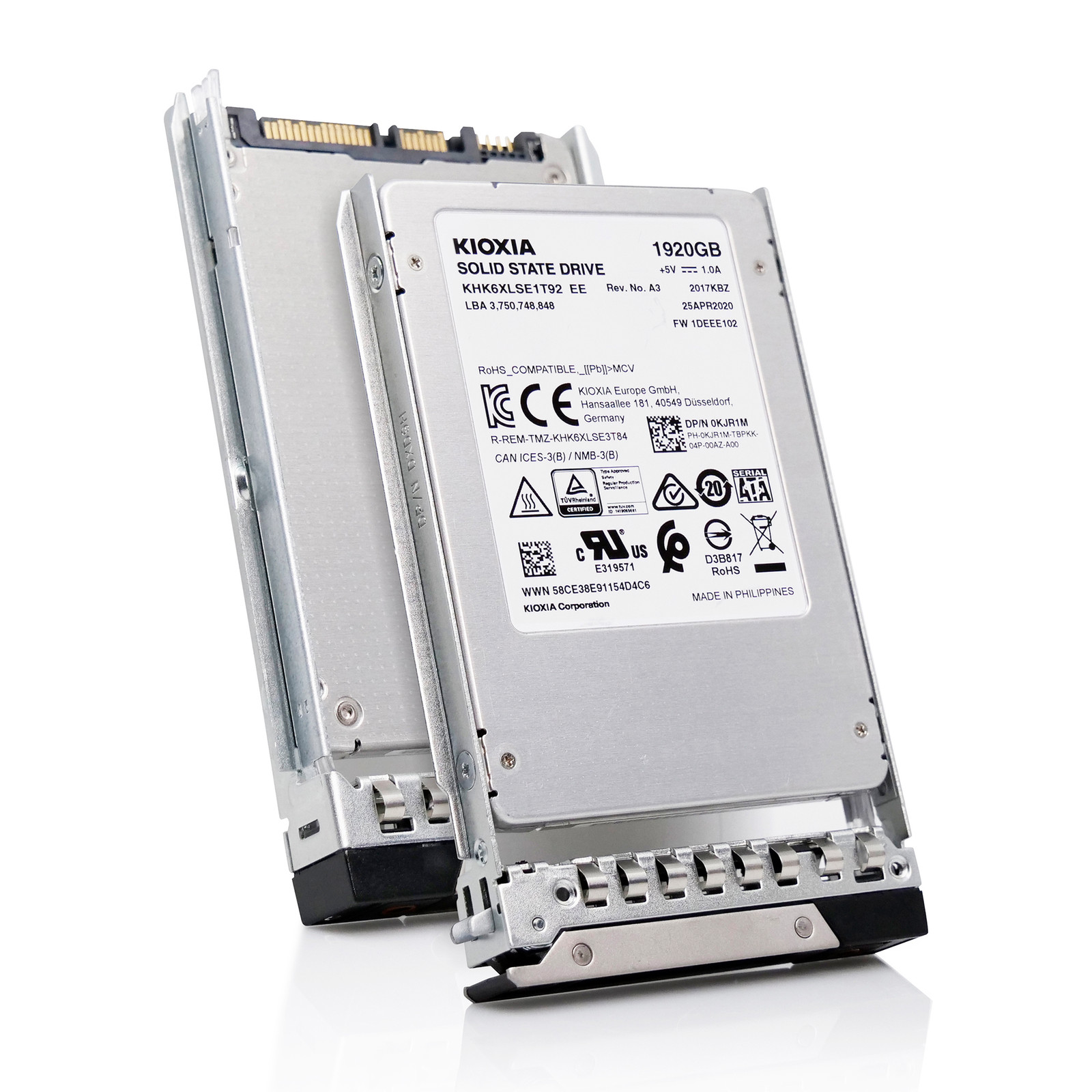 Dell 1.92TB SATA 6Gb/s 3D TLC 0.6 DWPD 2.5