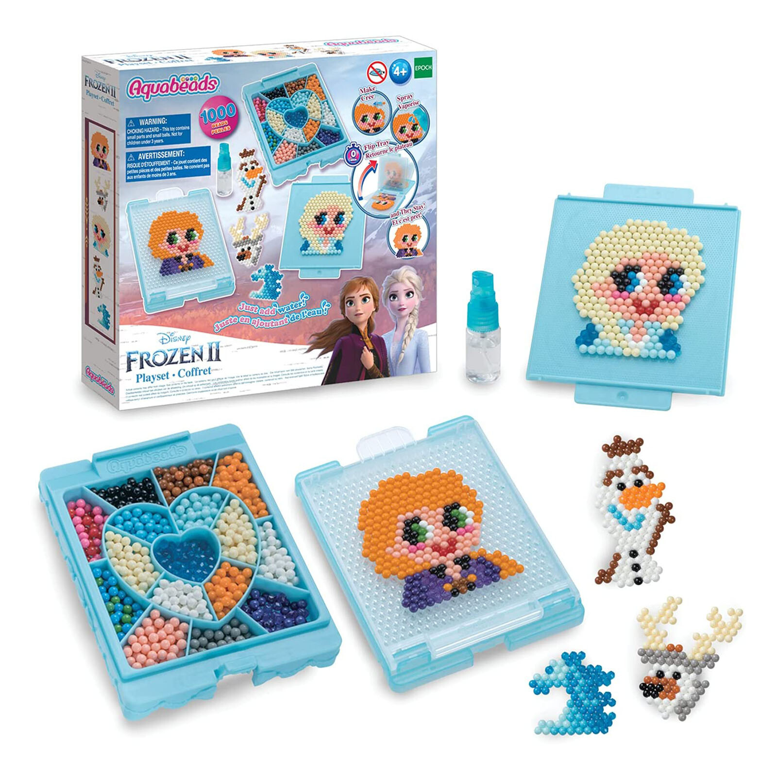 Игровой набор Aquabeads Disney Frozen II, 1000 предметов, НОВЫЙ В НАЛИЧИИ Декоративно-прикладное искусство