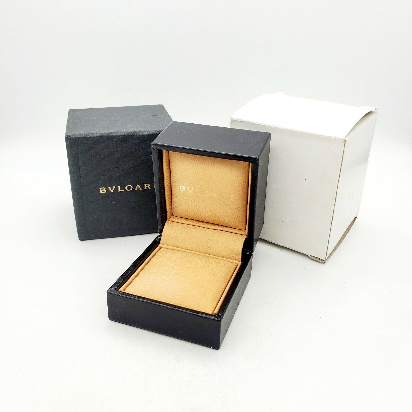 BVLGARI BULGARI ITALY GENUINE BRAND NEW SET OF LEATHER BOX BVLGARI BULGARI ITALY GENUINE BRAND NEW SET OF LEATHER BOX