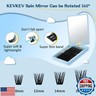 KevKev DIY Lash Extension Kit Lash Clusters 96 Pcs and Lash Glue for Cluster Lashes(Cirrus, D-10-16mix)