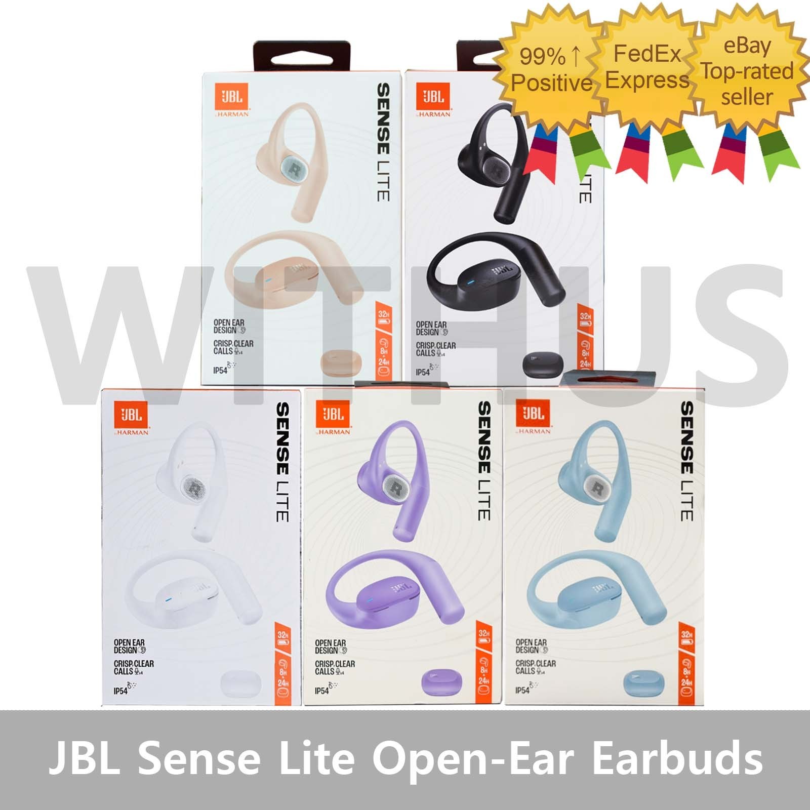 JBL Sense Lite Running Open-Ear Bluetooth Earbuds
