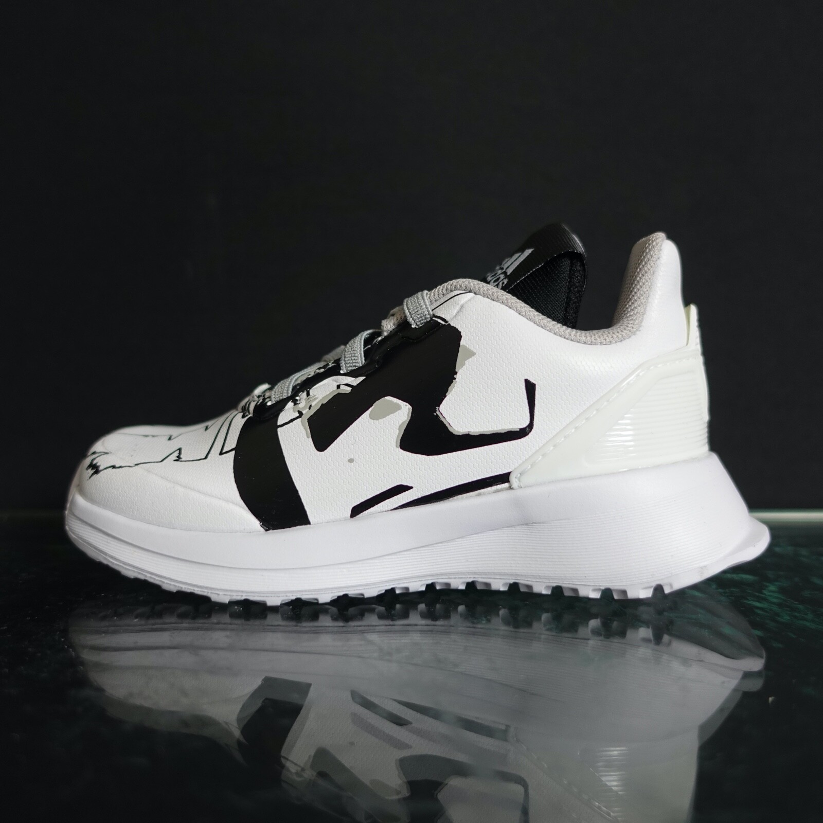 

Повседневные кроссовки Adidas x Star Wars EL 1 Infant Toddler Boy White Shoe Trainer 555, Белый, Adidas x Star Wars EL 1