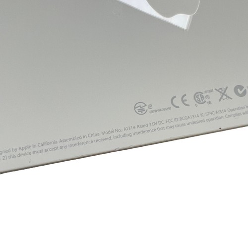 Original Aluminum Apple Magic Keyboard Slim Wireless Bluetooth A1314
