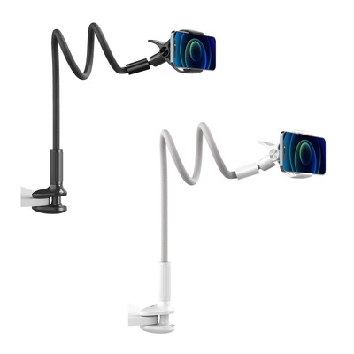 Flexible Universal 360 Cell Phone Desktop Bed Stand Bracket Arm Holder 37"