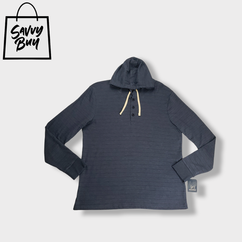 George fashion henley hoodie hotsell