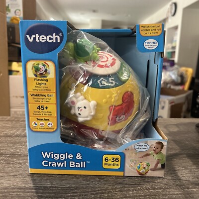 VTech Wiggle and Crawl Ball Toy 80184900 New!
