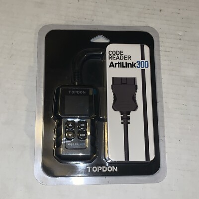 New TOPDON ArtiLink300 OBD2 Code Reader Auto scanner,Engine Fault Code Reader