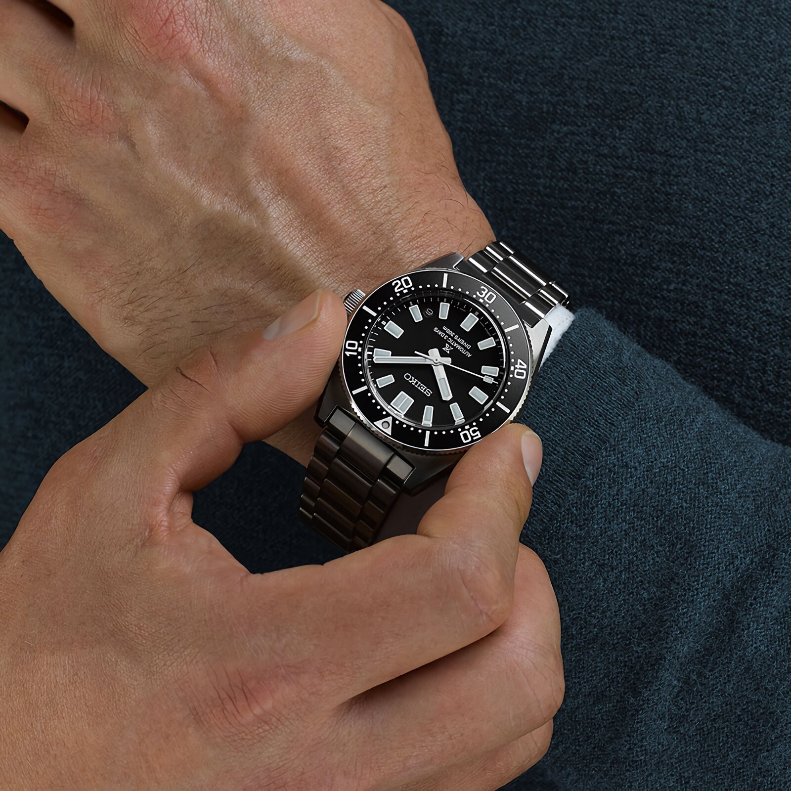 Pre-owned Seiko Prospex Sea Spb453j1 1965 Heritage Automatic Black Dial Diver Watch Japan