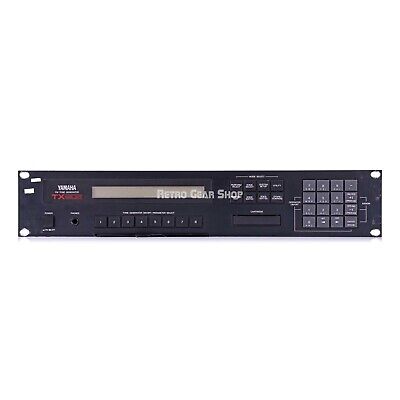 Yamaha TX802 Tone Generator Vintage Rare FM rackmount module