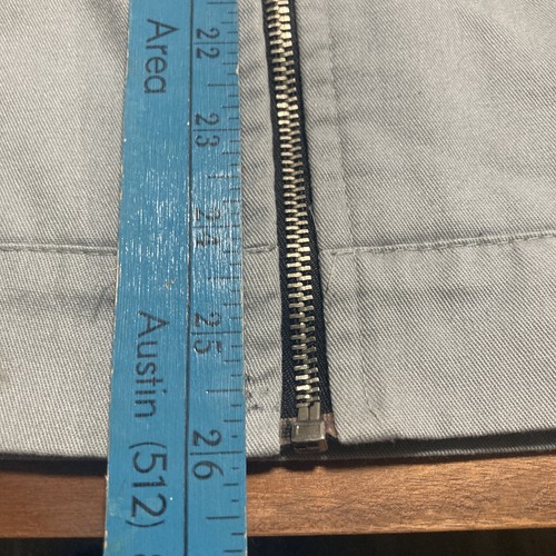 Vintage Lucky 13 Mechanic Spider Web Elbow Jacket Size L Gray Made in USA