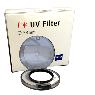 カール ツァイス Carl Zeiss UV Filter 58mm New Carl Zeiss T* UV Filter 58mm Made in Japan | eBay