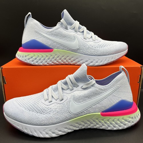nike epic react flyknit 2 hydrogen blue