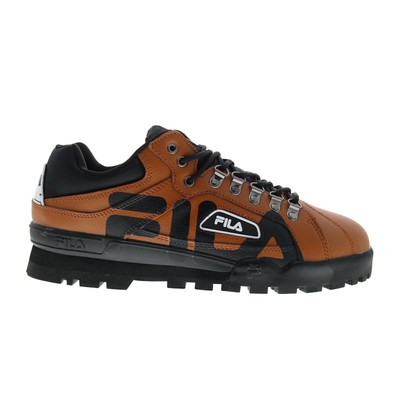 

Fila Trailblazer 1HM00032-203 Мужские коричневые кожаные кроссовки для образа жизни, Коричневый, Fila Trailblazer