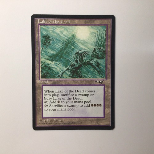 マジック：ザ・ギャザリング mtg MTG Lake of the Dead MTG Lake of the Dead Magic The Gathering Alliances Lightly