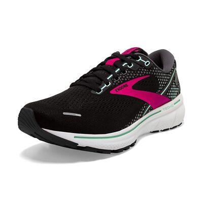 

Женские кроссовки Brooks Ghost 14, черный/розовый/юкка, 6 B Medium США, Black/pink/yucca