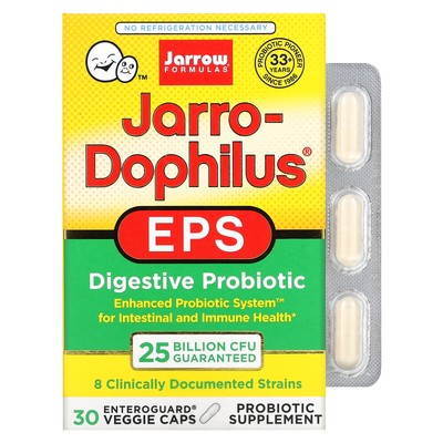 Jarro-Dophilus EPS, 25 миллиардов КОЕ, 30 растительных капсул