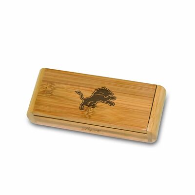 NFL Detroit Lions Elan Deluxe Waiter's Corkscrew in Bamboo Gift Box