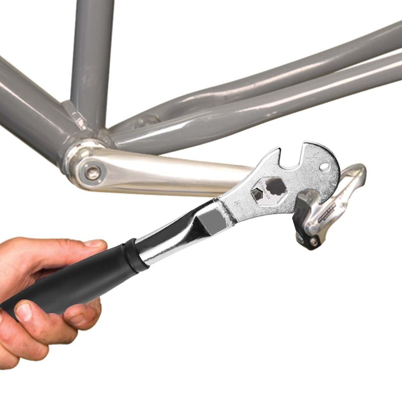 1*Bike Pedal Wrench Bicycle Pedal Removal Wrench Bike Pedal Spanner For MTB Bike