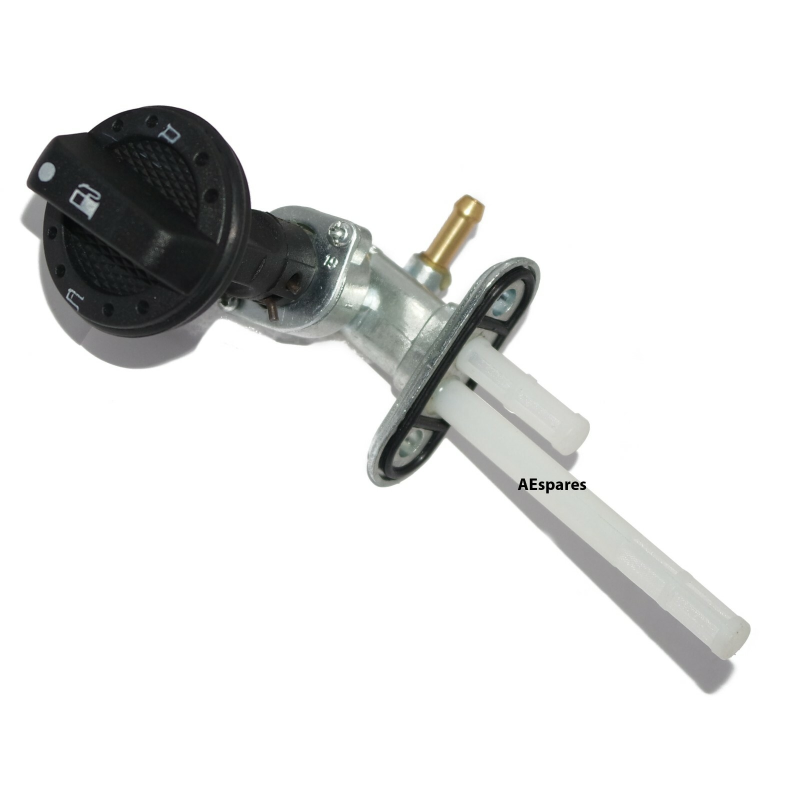 Petrol Fuel Tap Plain Assembly Aluminium For BAJAJ PULSAR 200NS Motorcycle 