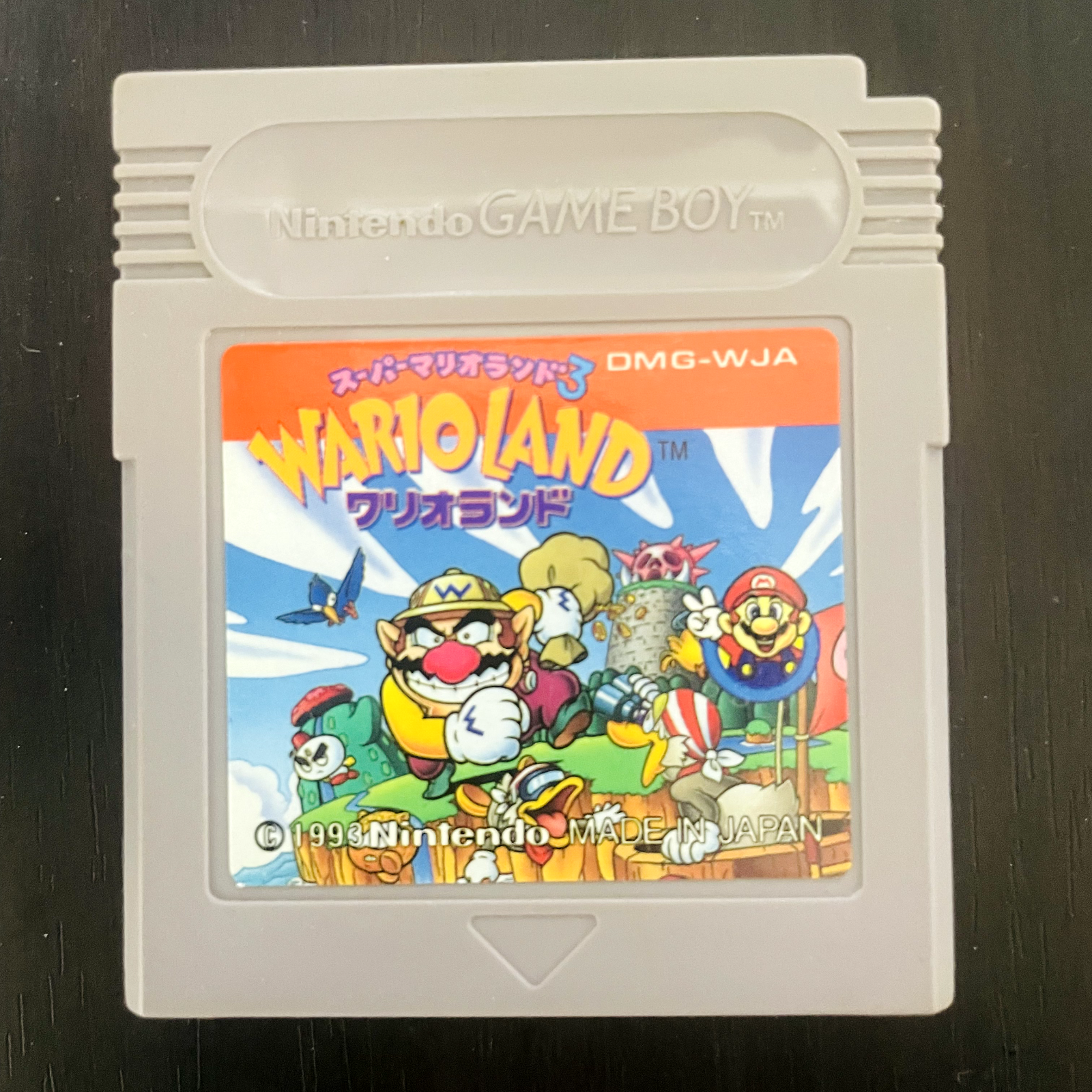 Wario Land Super Mario Land 3 Nintendo Game Boy DMG-WJA 1994