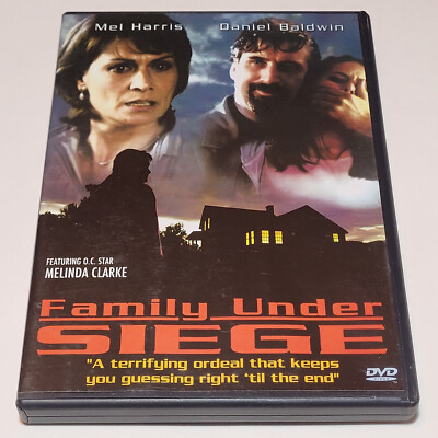Family Under Siege (DVD, 2000) Mel Harris Daniel Baldwin Free 1-Day Shipping