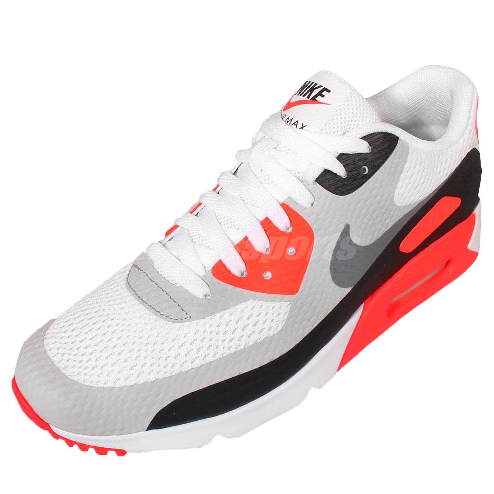 ??????? ?????????? ????? Nike Air Max 90 Ultra Essential OG Infrared Grey Mens Running Shoes 819474 106 ??????? ?????????? ????? Nike Air Max 90 Ultra Essential OG Infrared Grey Mens Running Shoes 819474 106