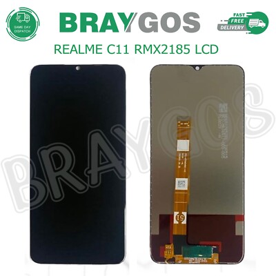 Replacement For OPPO Realme C11 RMX2185 LCD Display Touch Screen Digitizer Black