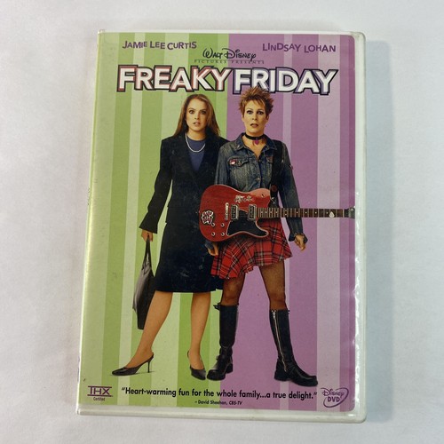 夫婦。DVD-BOX Freaky Friday (DVD, 2003) Family Comedy Disney Lindsay Lohan