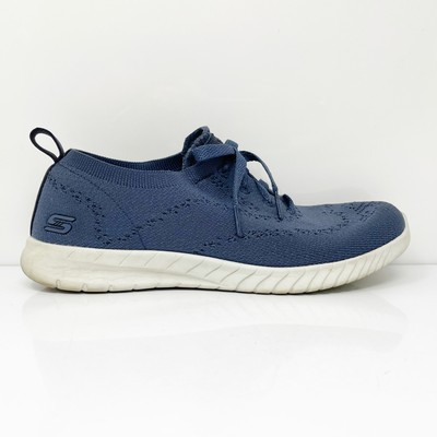 

Skechers Womens Wave Lite 23630 Blue Повседневная обувь Кроссовки Размер 7.5, Синий, Wave Lite