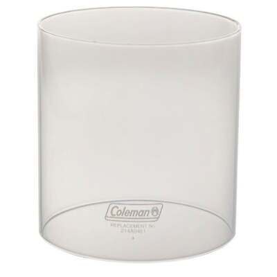 Coleman Lantern Replacement Globe Clear Glass Windproof Optimal Illumination New