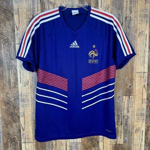 80'/90s フランス サッカーユニフォーム faspen公式 着丈77 SPAIN 90s RETRO FOOTBALL SOCCER TRACK ZIP JACKET ADIDAS